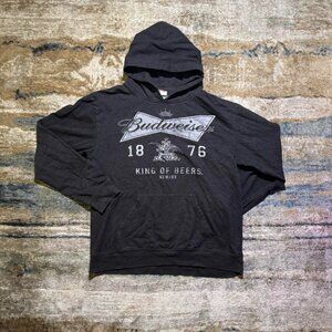 Budweiser King of Beers Black Hoodie XLBrand:...